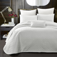 Luxury FRBP1 Покривало на ліжко 230*250,  2шт наволочки 46*66 White