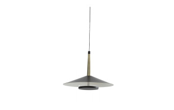 ORION подвесной светильник LED BLACK/ANT.BRASS 1L 8W 3000K