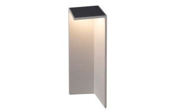 CHEVALIER BOLLARD LED графіт SOLAR/SENSOR 3000K