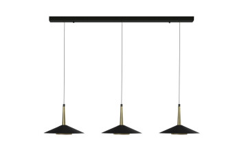 ORION линейный свет LED BLACK/ANT.BRASS 3L 24W