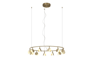 SHELL Подвесная лампа 12L Gold LED 50W 7260 Mantra