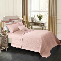 Hotel Melody 1 Покривало на ліжко 260*260,  2шт наволочки 50*75 Pink