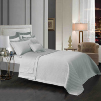 Hotel Melody 2 Покривало на ліжко 280*260, 2шт наволочки 50*75 Silver