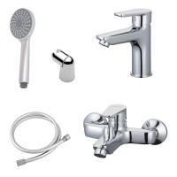 Комплект змішувачів AQVARODOS Optima (90973, 90971) 5 в 1*