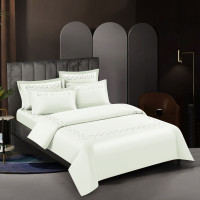 Набір постільної білизни підковдра 2шт FRCOT07-2х160*220 Link Embroidered Beige