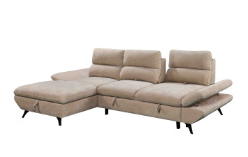 JUSTIN, Кутовий диван, лівий/правий кут CITY 120