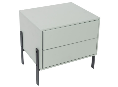 AERO Тумба приліжкова "130-GREY-MATT"