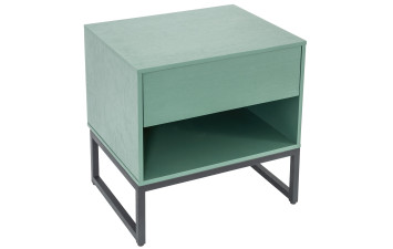 ALTEA Тумба приліжкова "OAK-M-14-NORDIC-GREEN-MATT"