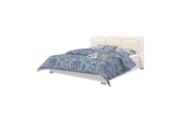 Ліжко Карат 160Х200 з підйомним механізмом White Gloss