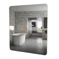 Дзеркальна шафа Рома 70 см без підсвічування