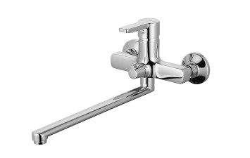 Змішувач для ванни Aqua хром (довгий вилив) 90779