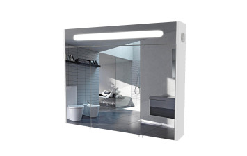 Дзеркальна шафа Париж 100 см з підсвіткою