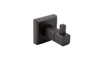 Гачок Леонардо, чорний матовий 9915