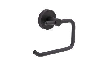 8116 BLACK Тримач для паперу відкритий GLORIA, чорний матовий