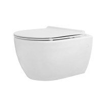 Унітаз консольний City 018700 з кришкою Slim Soft-Close