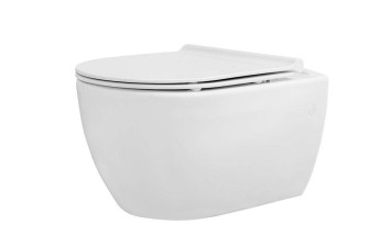 Унітаз консольний City 018700 з кришкою Slim Soft-Close