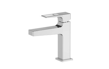 90873 SHARP хром Змішувач для умивальника з донним клапаном