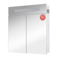 Дзеркальна шафа Ніка 75 см з підсвіткою