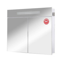 Дзеркальна шафа Ніка 95 см з підсвіткою