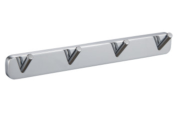 Планка з гачками Капрі, хром 6654×4