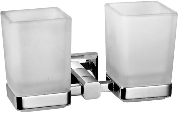 Стакан для зубных щеток Леонардо Двойной 9928А