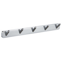 Планка з гачками Капрі, хром 6655×5