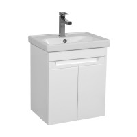 Тумба Омега з умивальником "Frame" 50 см (консольна)