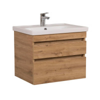 Тумба Вінтаж консольна 80 см з умивальником Frame (Севілья)