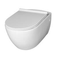 Унітаз підвісний безободковий City з функцією біде, сидіння Bella Soft-Close