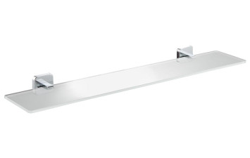 Поличка склянаКапрі, скло, хром 6627