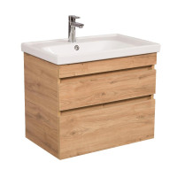 Тумба Вінтаж консольна 70 см з умивальником Frame (Севілья)