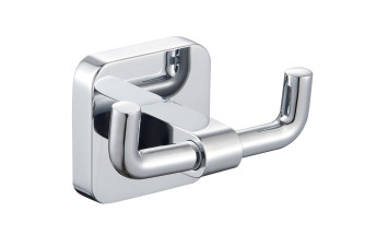 Гачок подвійний Капрі, хром 6625