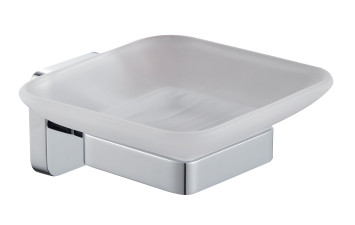 Мильниця Капрі, скло, хром 6622