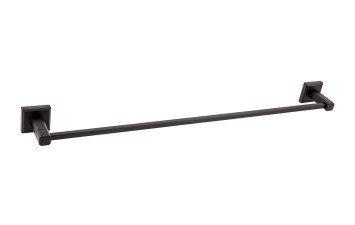 Тримач для рушників Леонардо 60, чорний матовий 9912