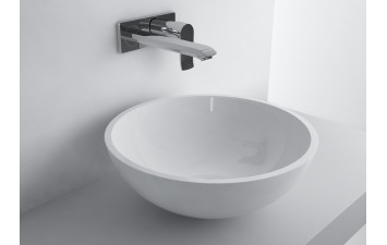 Умивальник MONA 420C поверх. чорна (420х420мм) MARMITE