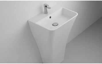 Умивальник UM 0004 FS 500С BEZ PRZELEWU TOP-SOLID білий мат MARMITE