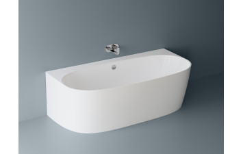 Ванна BT 0052 1800 з переливом, білий (1800х860х580мм) MARMITE