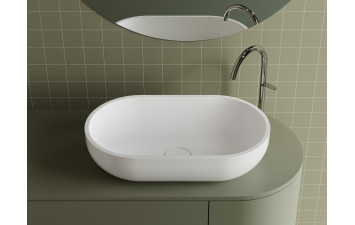 Умивальник WB 0533 C 600 C прямокут. білий (350х600х171мм) MARMITE