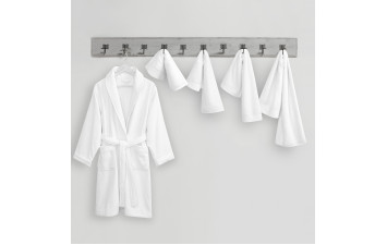 Банный халат UNITO белый S