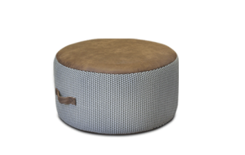 Пуф Winnie круглий, тканина Mega Stella